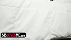 Naughty Stepbrother Stuffs Stepsister's Tight Twat on Vacation.