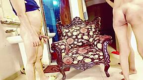 uttaran20 - desi rough threesome with tight pussy