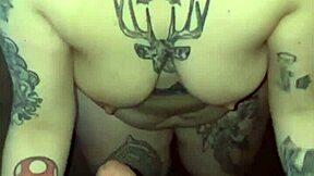 Big squirt during nasty cum blowjob and backride, cumming twice with fat slut.