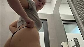 Close Up View Of Creampie Fingering Pussy With Big Ass And Tits