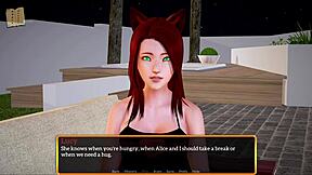 Game walkthrough of the visual novel 'My new family 570' on PC