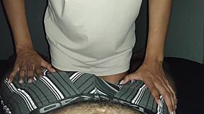 Skinny Latina Gets Monster Cock In Tight Pussy Homemade