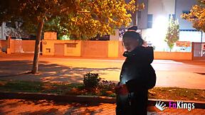 Latina Valen Pink Fucks Follower in Rough Quickie.