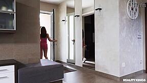 fucking my best friend in missionary and riding, cum on tits