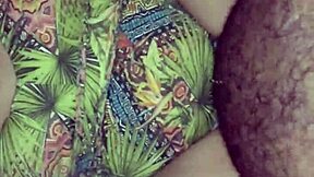 BbW prostitute rubs big cock on pussy and gives delicious creampie!