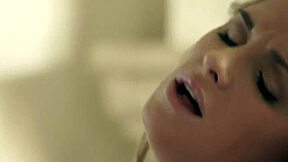 Horny babe enjoys fucking with feet and oral play