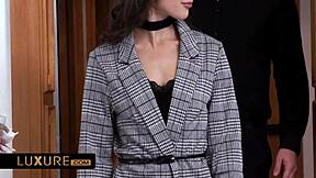 hot brunette's amazing sex session