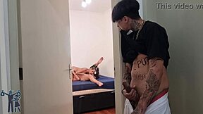 Hey, the famous mc catches lady milf and bia hot kissing secretly. Check out what he does next!