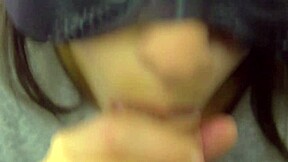 Japanese Blowjob Cum In Mouth!