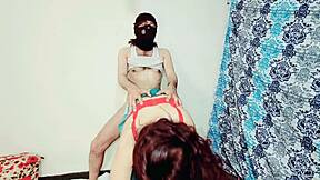 Muslim married girlfriend endures intense anal with unstoppable force