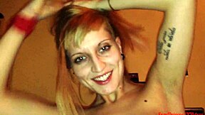 Petite Girl Licks My Ass to Harden Cock