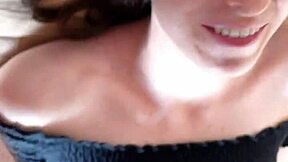 Petite 18+ Babe Gives Blowjob And Rimjob, Pushing Tongue Deep In Asshole