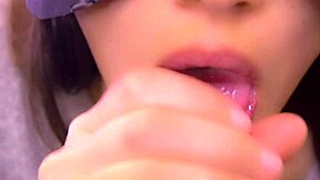 Japanese Blowjob Cum In Mouth!
