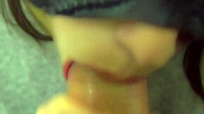 Japanese Blowjob Cum In Mouth!