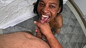 Adriana Alves Tries Ass But Gets Cum In Mouth