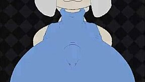 dianne peacocking with big tits and cum in furry group banging