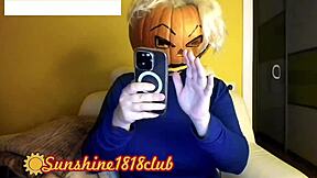 happy halloween pervs with big boobs pumpkin cam recorded on 10 31