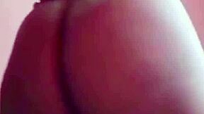 Just playing with my black ass in lingerie, teasing and submissive.