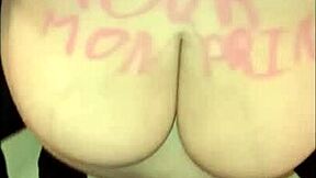 marie exhibitionist slave flashes tits in bdsm humiliation with beau black