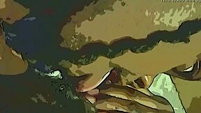 Ebony Dildo Tongue Tag Team On Wet Pussy