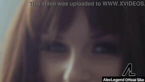 sexy teasing nympho kiara edwards fucks alex legends thick cock