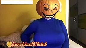 happy halloween pervs with big boobs pumpkin cam recorded on 10 31