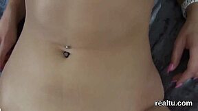 Luscious czech chick undresses in the mall. She teases her asshole before getting shagged in pov