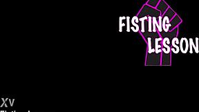 fisting lesson with veronica leal, anal gapes and real orgasm in fl030