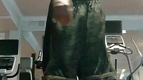 Mature woman seduces father in law in dorm