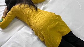 indian stepmom gets pounded hard by stepson with hindi audio