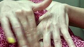 Blonde mycandyalice masturbates amateur first person video