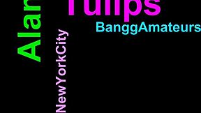 ebony amateur performs a casual striptease with clothes ripped