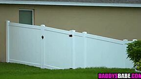 Latina Stepdaughters Handle Stepdad's Boner in Taboo FFM Threesome with Blowjobs!