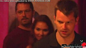 Swinging party with new couples all night long