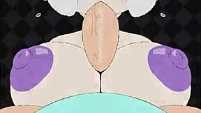 dianne peacocking with big tits and cum in furry group banging