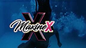 Madame Noir Masturbates Maxine XS's Asian Cunt!