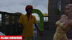 Indian step dad fucking step daughter in taboo ranch sex