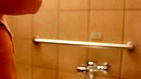 Skinny busty young teen masturbates big tits on webcam live 😍