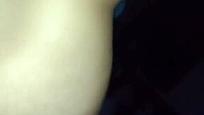 Blonde Latina Babe Gets Cum on Ass in Bed Sideways Fuck