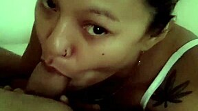 Real homemade video of swallowing