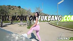 Lola Bratz Gets Titty Fucked Publicly With Her Huge Tits