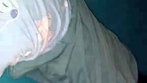 Blonde Latina Babe Gets Cum on Ass in Bed Sideways Fuck