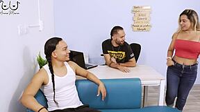 I Provoke My Husband's Friend While He Waits In The Living Room