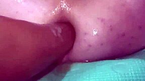 Third time today fisting his gaping asshole for wild homemade fun