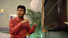 beautiful indian wife has sex with electrician boy