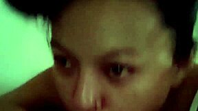 Real homemade video of swallowing