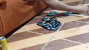 sucked the handyman's dick bareback, got so horny but no condom intrigue