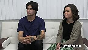 Relationship Counseling Turns Into Wild Office Threesome - Care to Join?