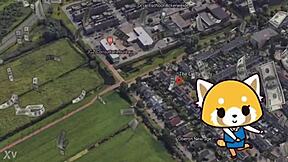 The office lady works hard