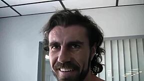 Young Latina Experiences First Hardcore Fuck with White Muscle Guy in Close-Up Doggystyle.